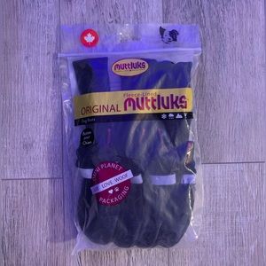 Muttluks Fleece Lined Black Dog Boots